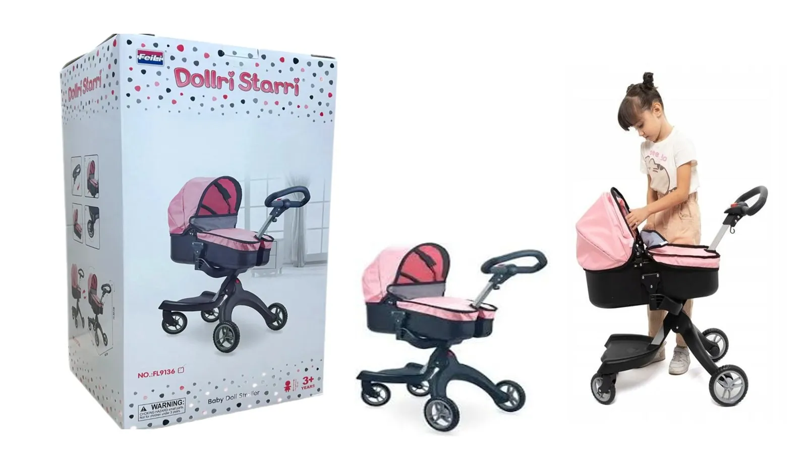 Количка за кукли Dollri Starri