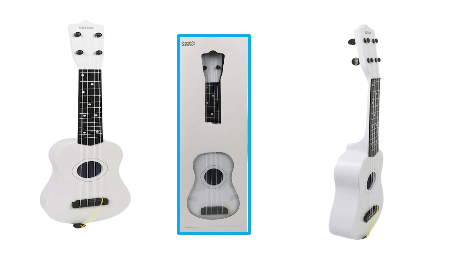 Детска китара  – бяла